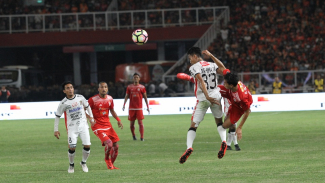 Final Piala Presiden antara Persija vs Bali United.