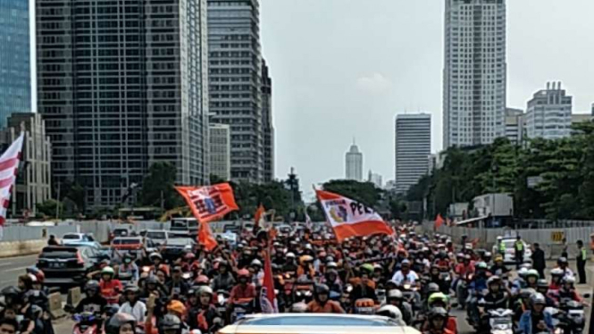 Konvoi kemenangan Persija Jakarta