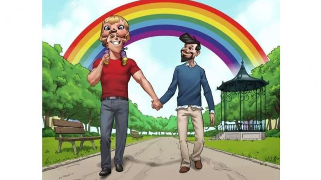 Ilustrasi LGBT