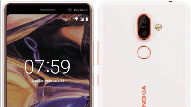 Render Nokia 7 Plus