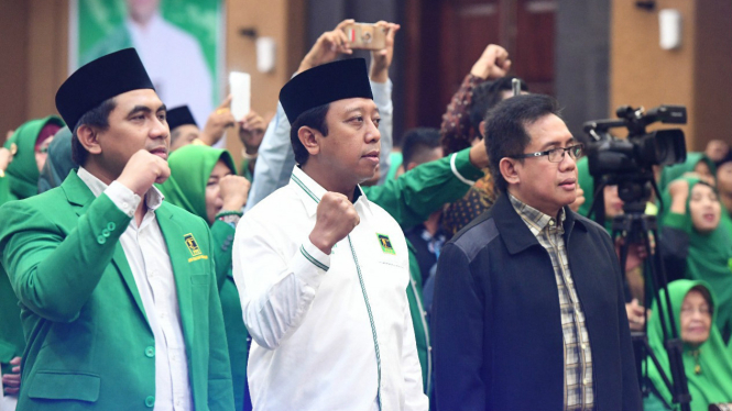 Mantan ketua umum Partai Persatuan Pembangunan (PPP) Muhammad Romahurmuziy alias Romy