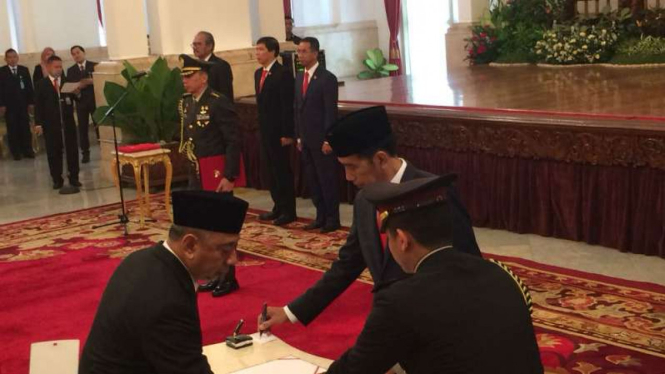 Presiden Jokowi Lantik 17 Dubes