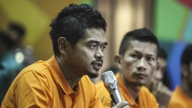 Pemain Persija Jakarta, Bambang Pamungkas (kiri)