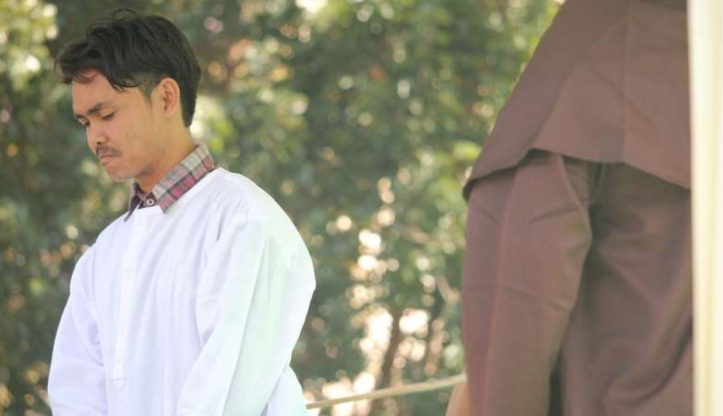 Pelaku pencabulan di Aceh yang mendapat hukuman cambuk