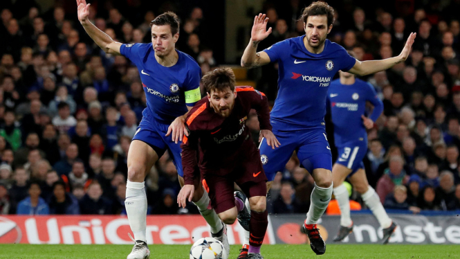 Chelsea Bermain Imbang dengan Barcelona