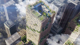 Gedung Tertinggi Terbuat dari Kayu Bakal Dibangun di Jepang