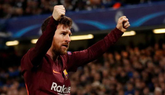 Megabintang Barcelona, Lionel Messi