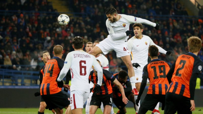 Laga Liga Champions, Shakhtar Donetsk Vs AS Roma