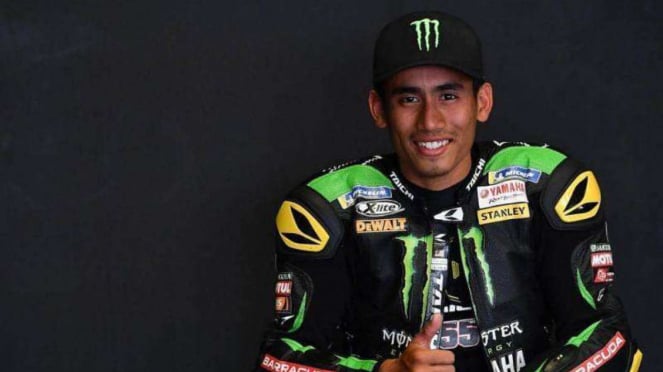 Pembalap Yamaha Tech3 asal Malaysia, Hafizh Syahrin