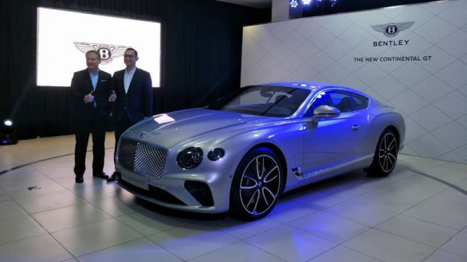 Bentley New Continental resmi meluncur di Indonesia.