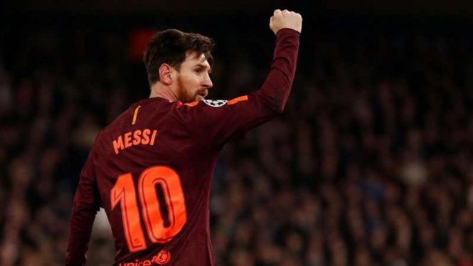 Megabintang Barcelona, Lionel Messi