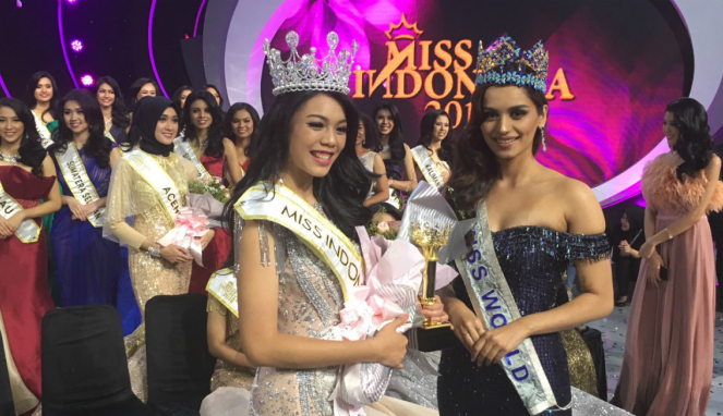Alya Nurshabrina berhasil menyabet gelar Miss Indonesia 2018