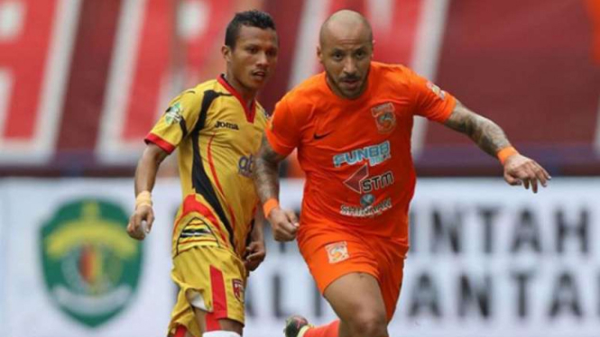 Duel Borneo FC vs Mitra Kukar 