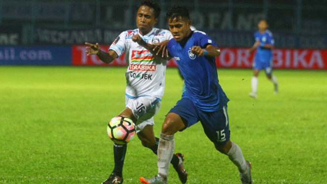 Ilustrasi pertandingan PSIS Semarang vs Arema FC