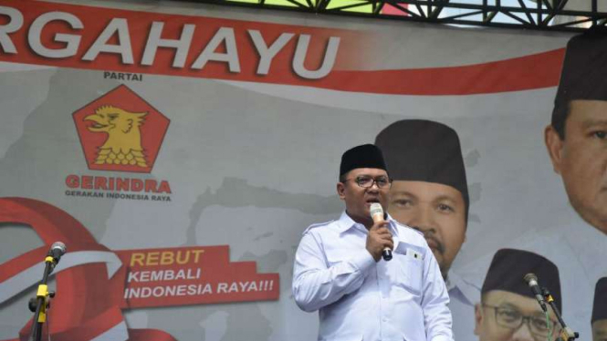 Ketua DPC Gerindra Depok Pradi Supriatna