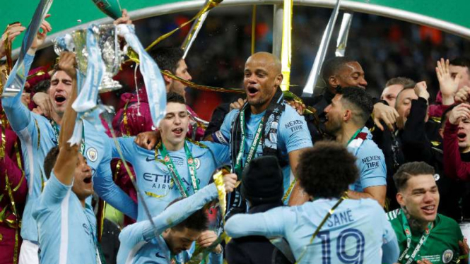 Manchester City juara Piala Liga 2017-18