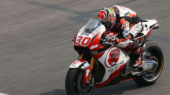 Pembalap asal Jepang, Takaaki Nakagami 