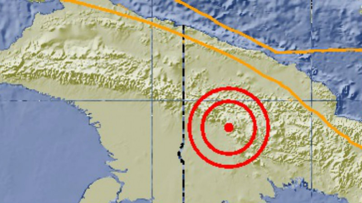 Foto Gempa 7 5 Sr Guncang Papua Nugini Exxonmobil Tutup Pabrik