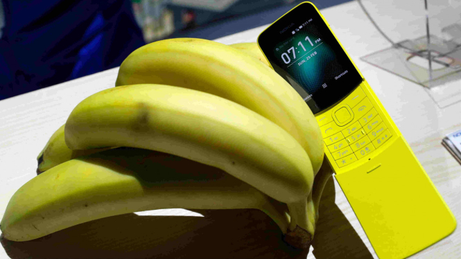 Nokia 8110 baru di Mobile World Congress 2018