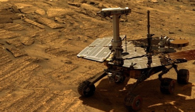 Opportunity Rover di Mars.