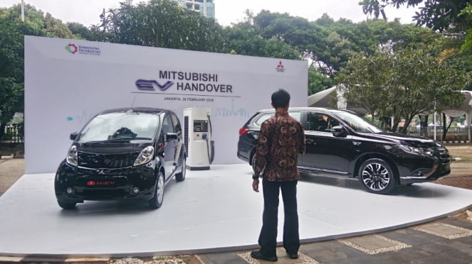 Mobil listrik sumbangan Mitsubishi