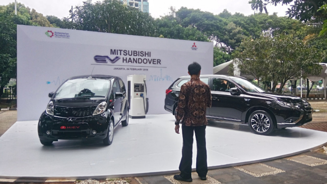 Mobil listrik sumbangan Mitsubishi