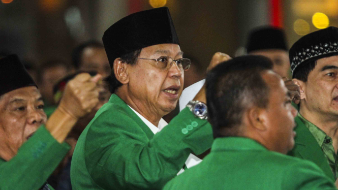 Ketua Umum Partai Persatuan Pembangunan (PPP) versi Muktamar Jakarta,Djan Faridz