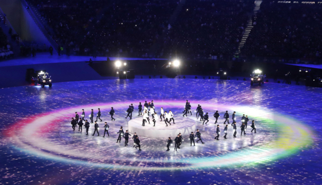EXO tampil di penutupan Olimpiade PyeongChang