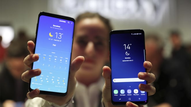 Peluncuran Samsung S9 dan S9 Plus.