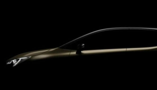 Teaser Corolla hatchback terbaru.