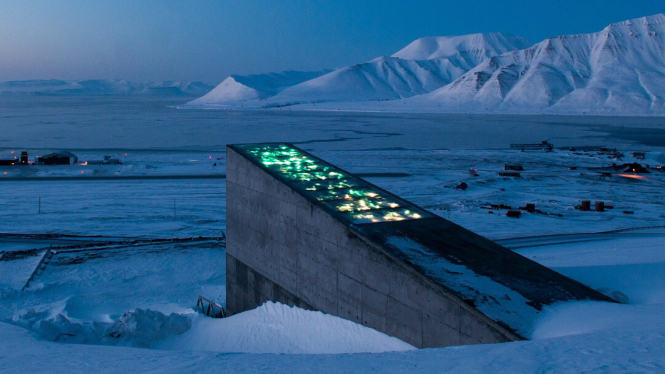 Kubah kiamat Svalbard Global Seed Vault