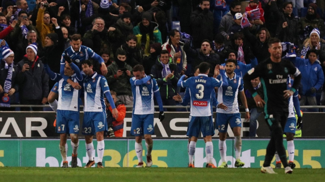 Pertandingan Espanyol melawan Real Madrid di pekan ke-26 LaLiga