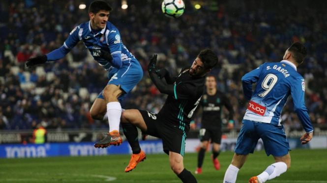 Pertandingan Espanyol melawan Real Madrid di pekan ke-26 LaLiga