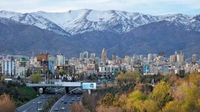 Teheran, Ibukota Iran.