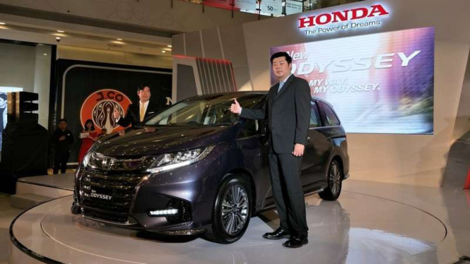 Honda All new Oddysey meluncur di Jakarta.