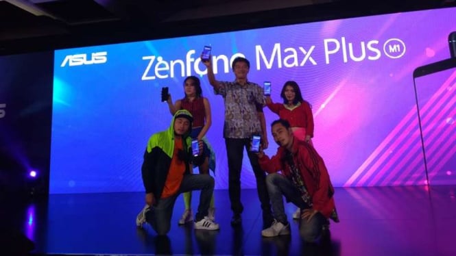 Peluncuran ZenFone Max Plus M1.