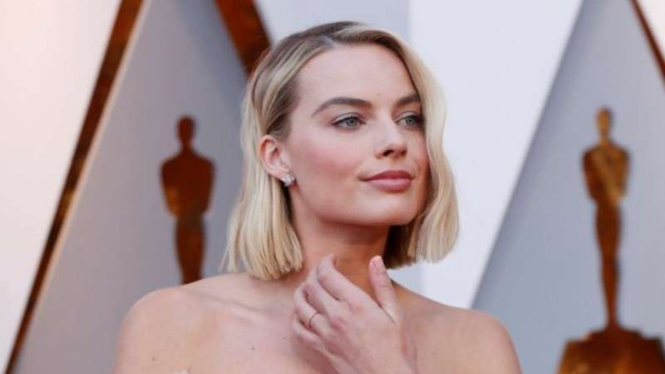 Margot Robbie di karpet merah Oscar 2018