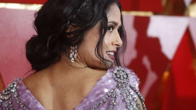 Salma Hayek di Oscar 2018