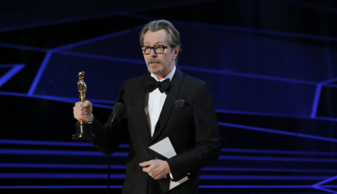 Gary Oldman menang Aktor Terbaik Oscar 2018