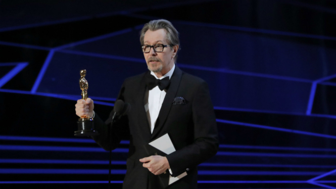 Gary Oldman menang Aktor Terbaik Oscar 2018