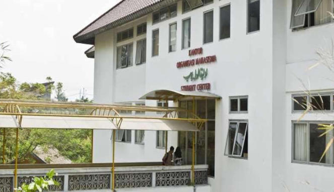 Suasana di salah satu sudut di Kampus UIN Yogyakarta.