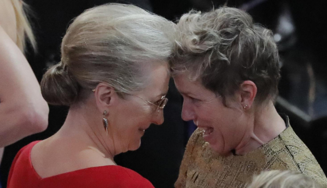 Meryl Streep dan Frances McDormand