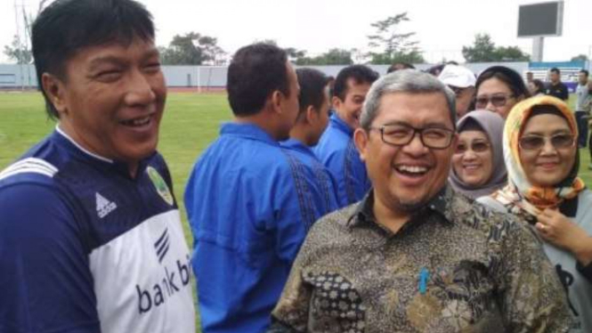 Pembukaan Liga Pekerja Indonesia zona Jawa Barat.
