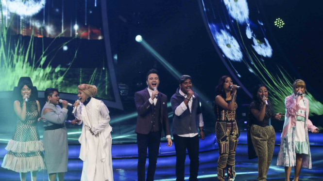 Konser Indonesian Idol 2018 di Studio RCTI, Kebon Jeruk