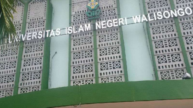 Kampus Univesitas Islam Negeri Walisongo di Semarang, Jawa Tengah.