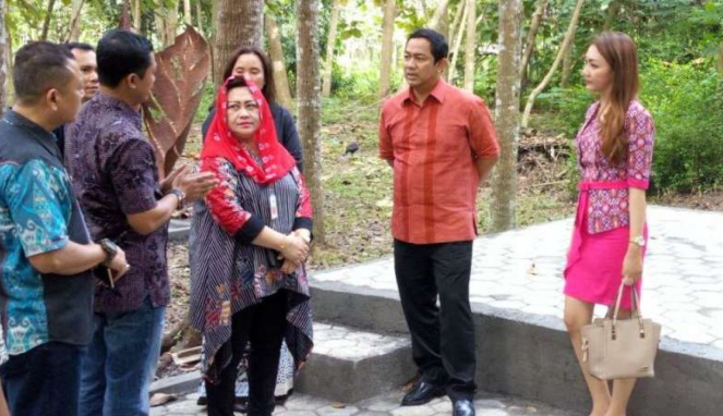 Wali Kota Semarang, Hendrar Pihadi di lokasi wisata hutan Tinjomoyo