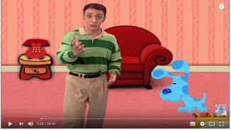 Nostalgia, Animasi Blue's Clues Tayang Kembali