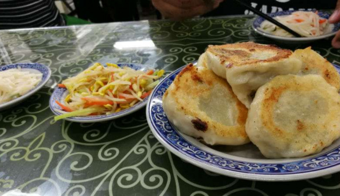 Dumpling di Musim Beef Noodles Restaurant di Taipei, Taiwan