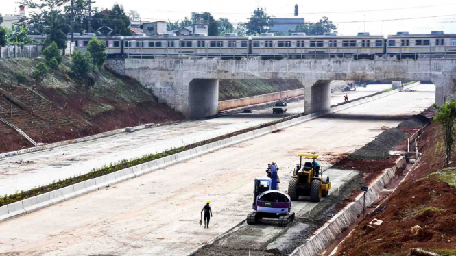 Pembangunan jalan tol Cinere-Jagorawi (Cijago) seksi II