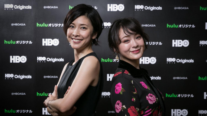 Yuko Takeuchi dan Shihori Kanjiya dari Miss Sherlock